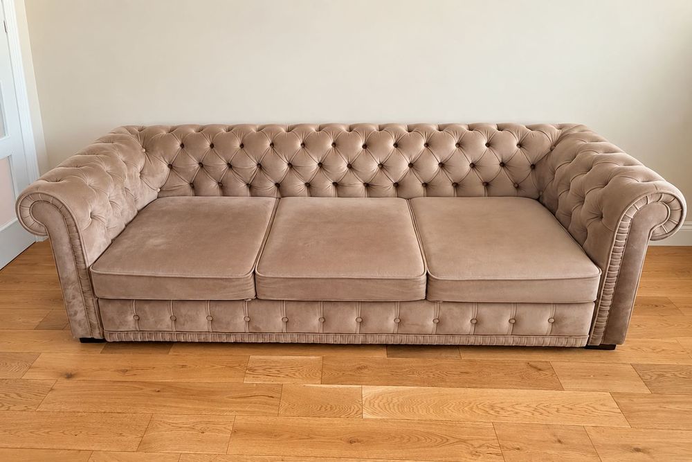 Canap&eacute; Chesterfield convertible 3 places Meubles