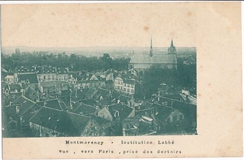Carte postale Ancienne MONTMORENCY. Institution l'Abbé 15 Montmorency (95)