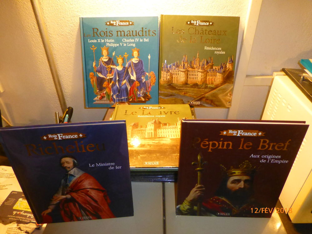 Livres &quot;Les Rois de France&quot; 16 volumes collection Livres et BD