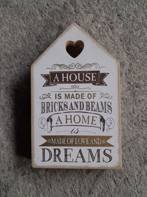 Petit tableau  A house is made of bricks and beams 4 Antony (92)