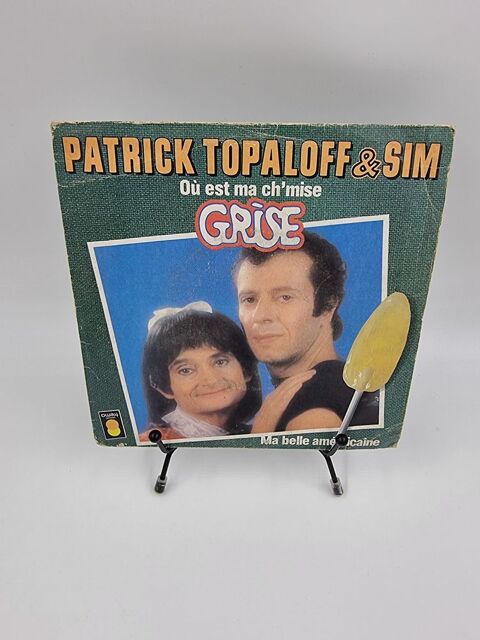Vinyle 45 tours Patrick Topaloff & Sim : O� est ma Ch'mise.. 1 Vulbens (74)