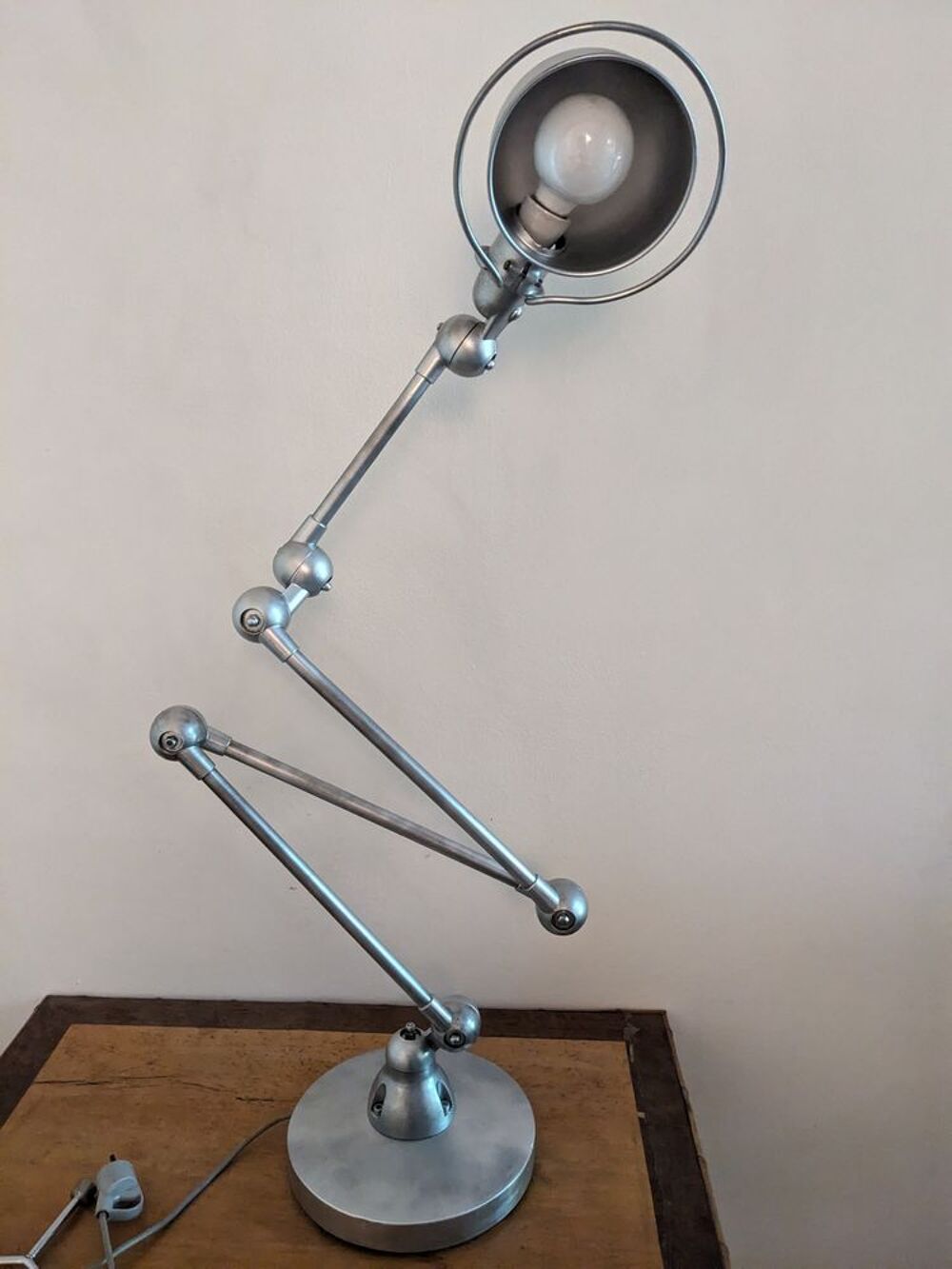 Lampadaire jielde 4 bras enti&egrave;rement r&eacute;nov&eacute;, magnifique d&eacute;ca Décoration