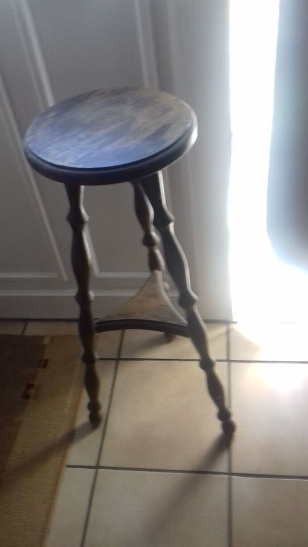 GUERIDON ANCIEN en BOIS Meubles