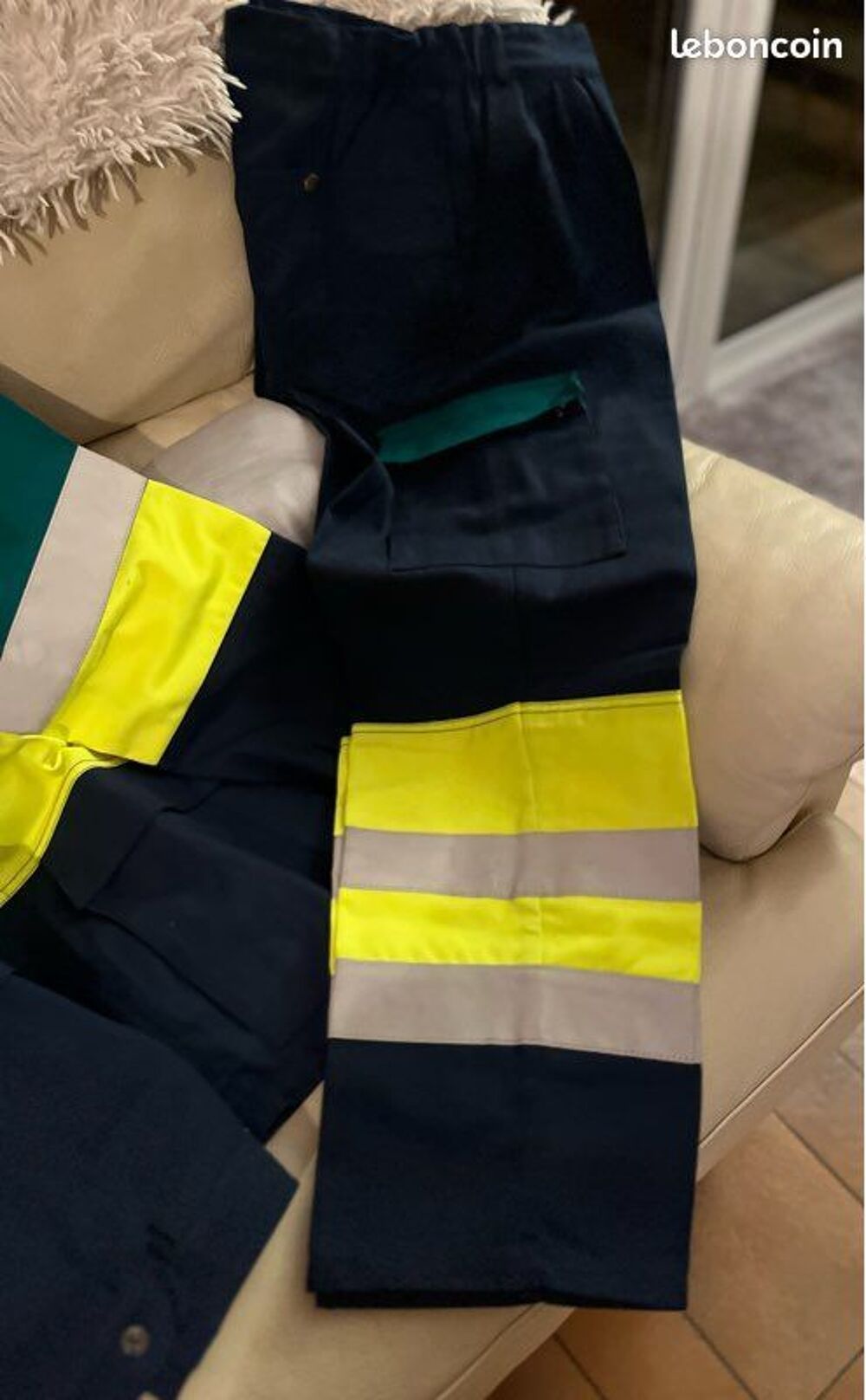 Pantalon et veste professionnels Molinel neufs taille XL Vêtements