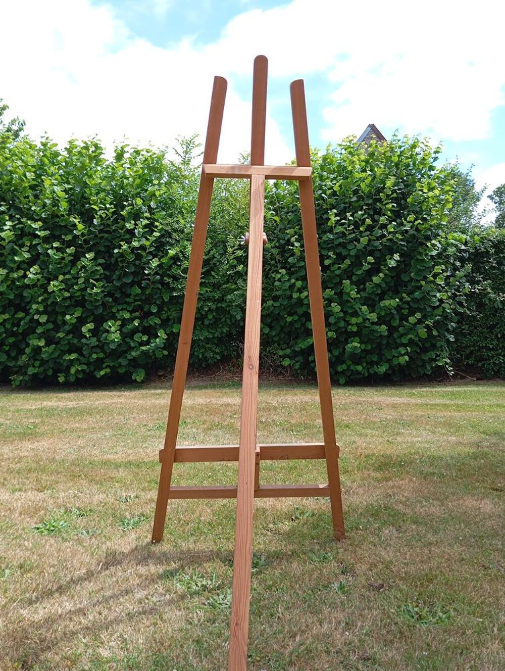 Chevalet professionnel en h&ecirc;tre occasion Décoration