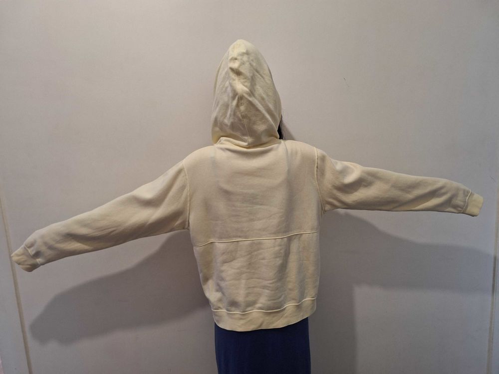 Sweat Nike Femme Jaune et blanc avec logo rouge Vêtements