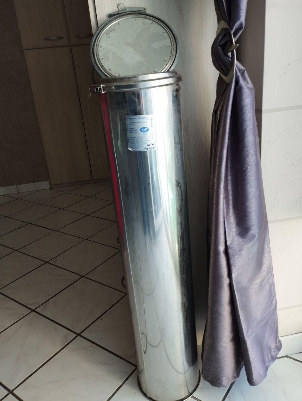 tubage double parois avec 2 colliers Bricolage