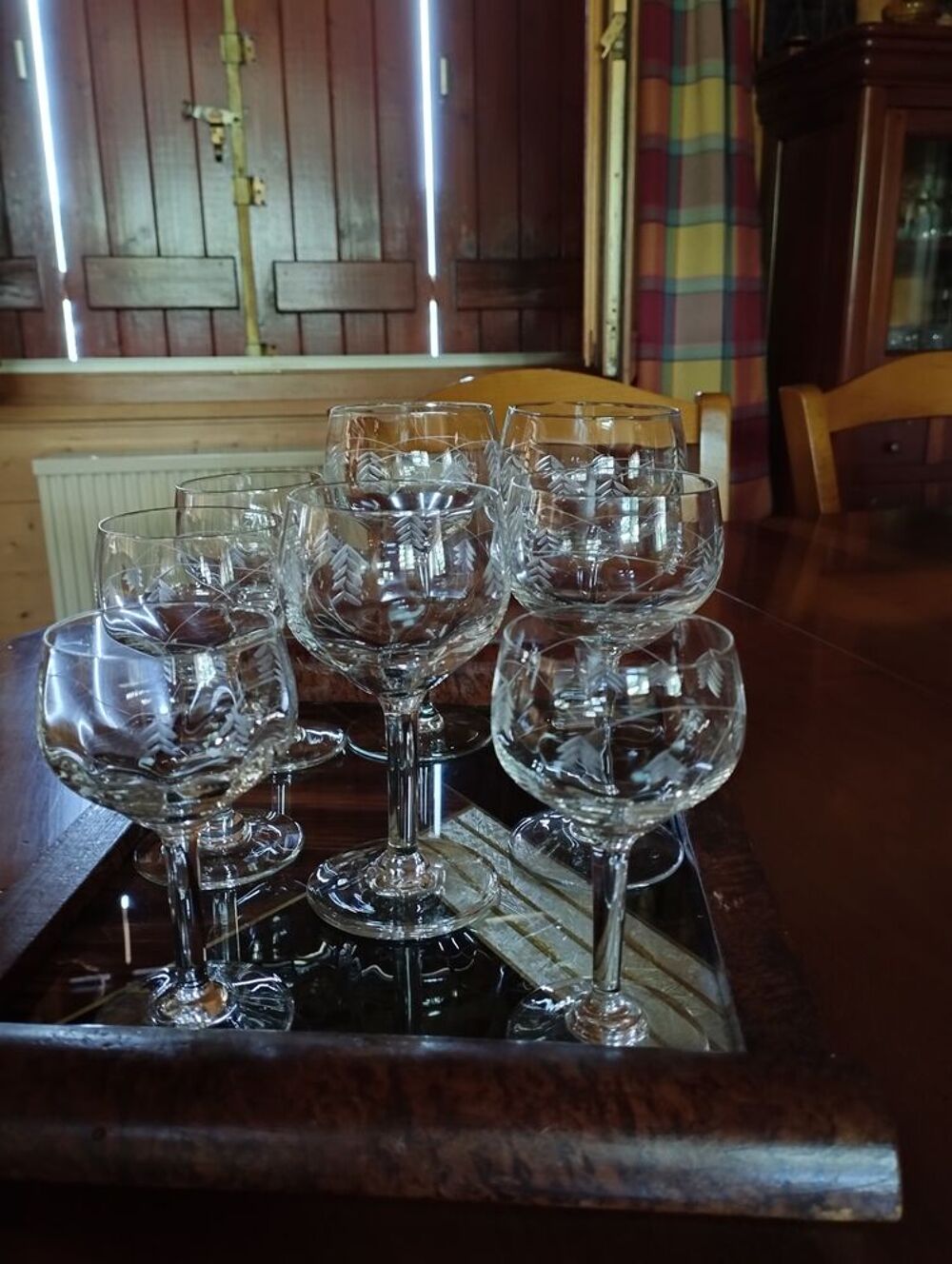 Verres en cristal Décoration
