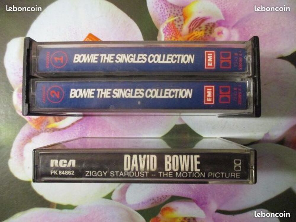 Cassettes audio David Bowie CD et vinyles