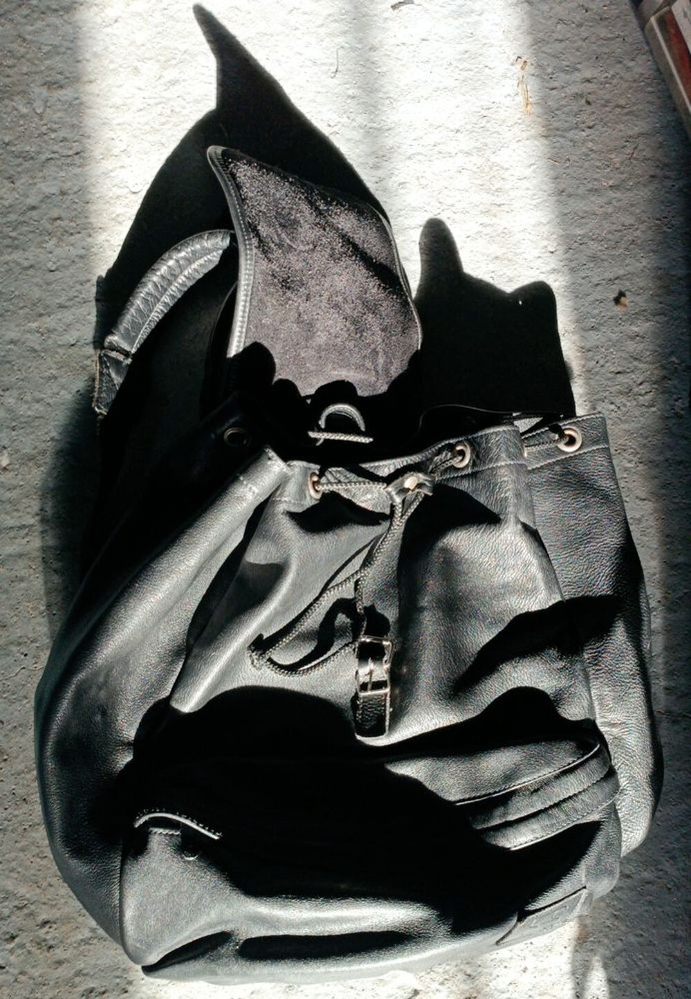Sac &agrave; dos cuir Maroquinerie