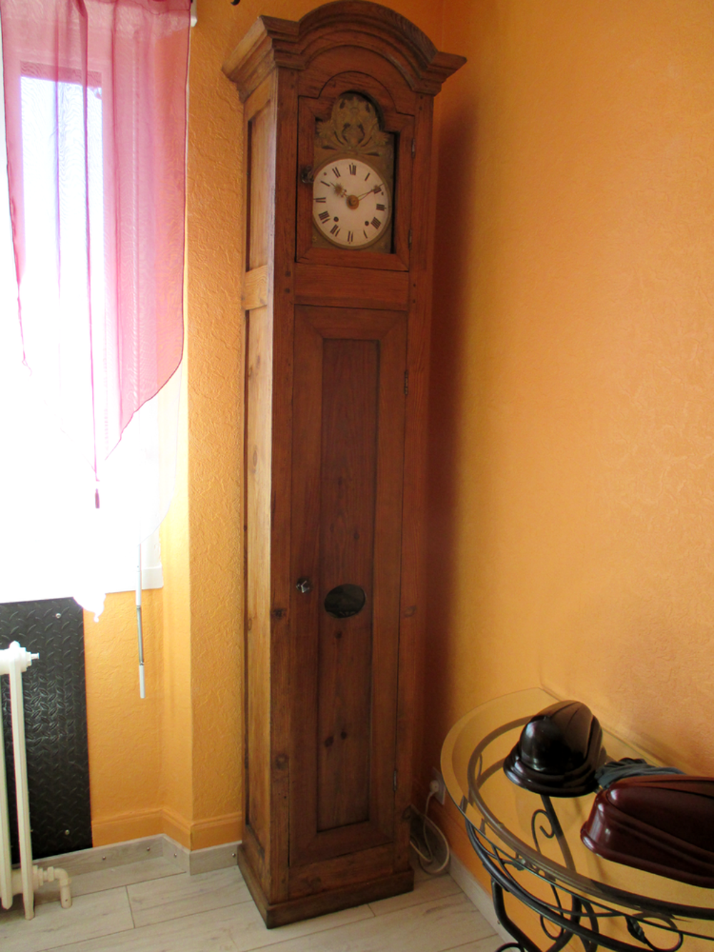 Pendule de parquet (Troc contre objets publicitaires) 