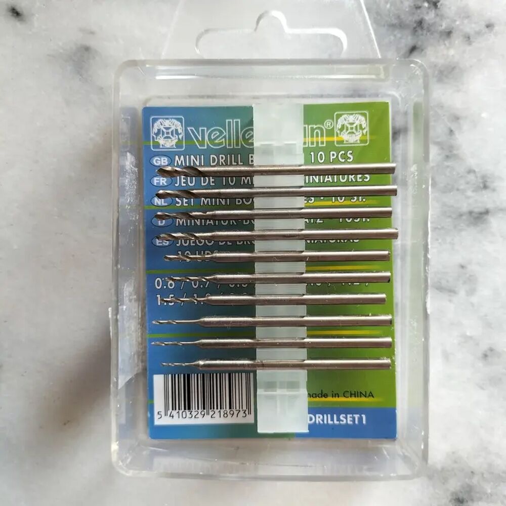 Jeu de 10 m&egrave;ches pour perceuse de pr&eacute;cision - neuves Bricolage