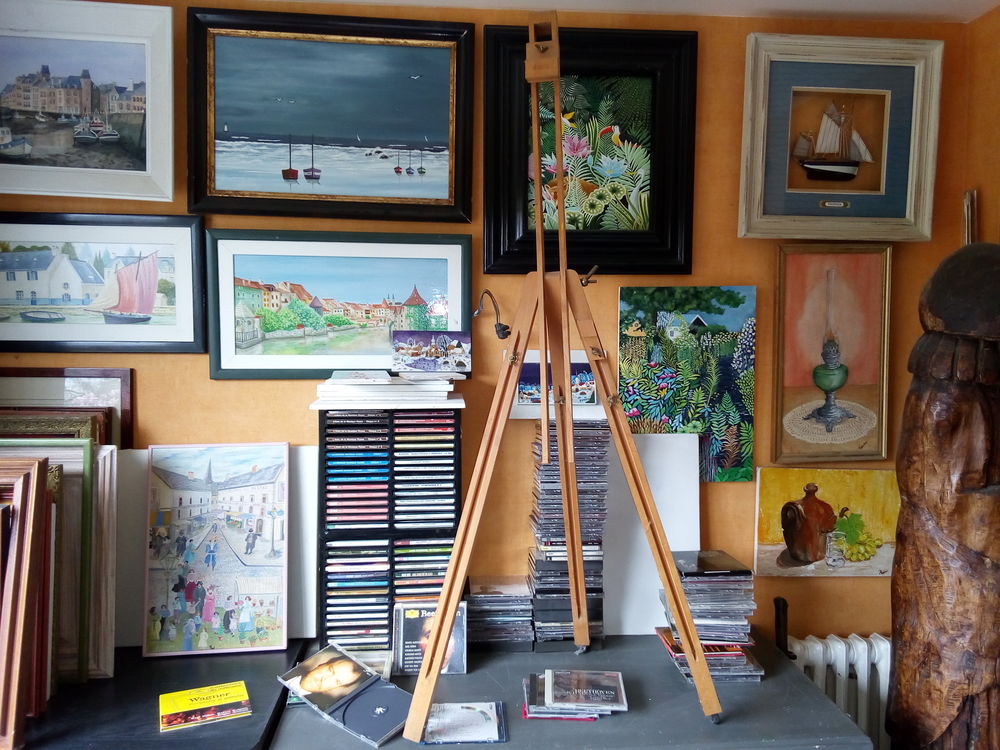 chevalet de peintre Décoration