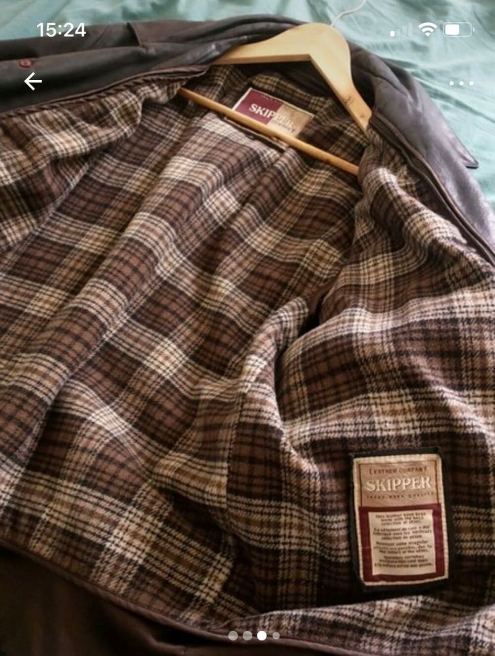 veste cuir Skipper Vêtements