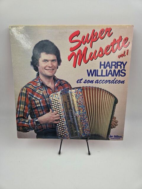 Vinyle 33 tours Harry Williams et son Accordéon : Super... 12 Vulbens (74)