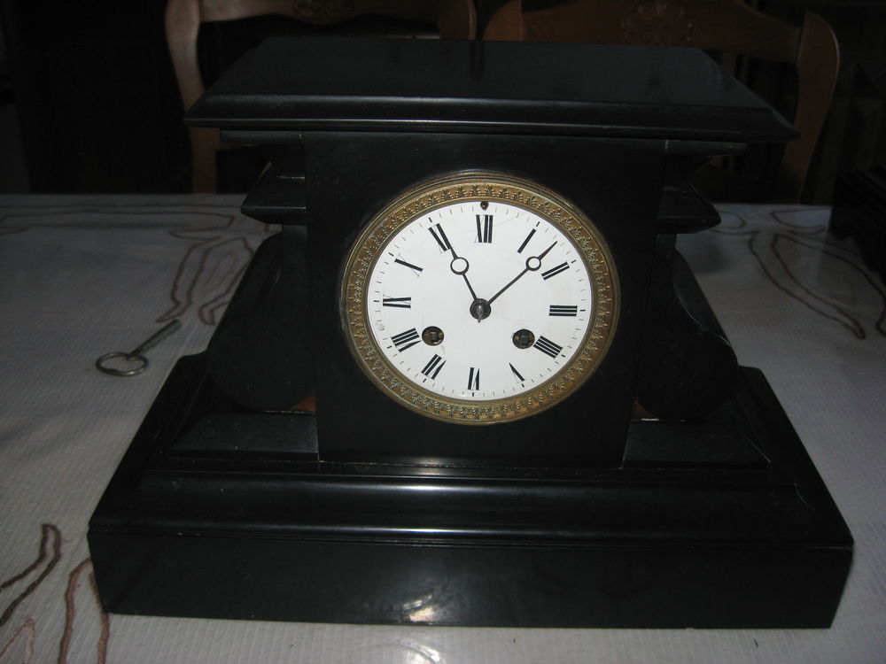 ancienne pendule de notaire H Molle Paris Décoration