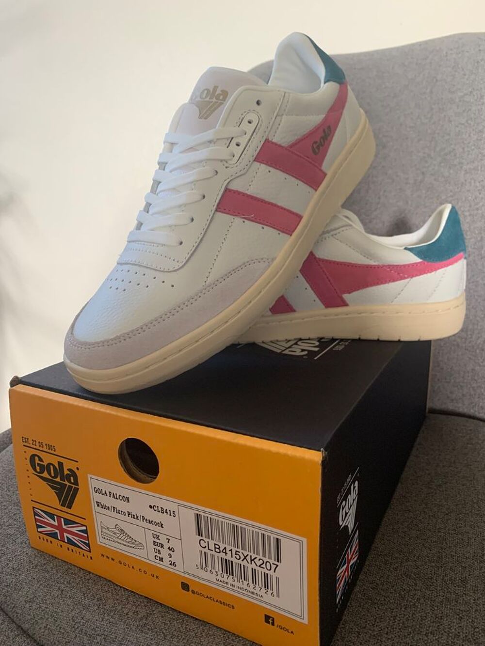 Baskets GOLA FALCON Taille 40 Femme Chaussures