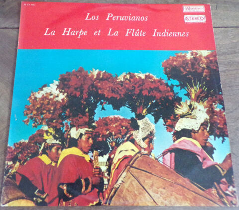 La harpe et la flûte Indiennes vinyle disque 33 tours  9 Laval (53)