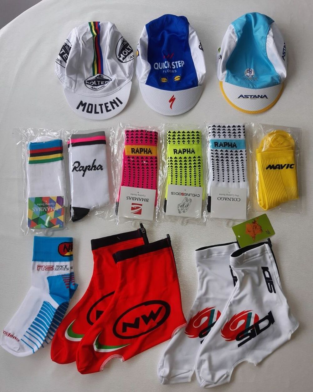 casquette pro equipe Vélos