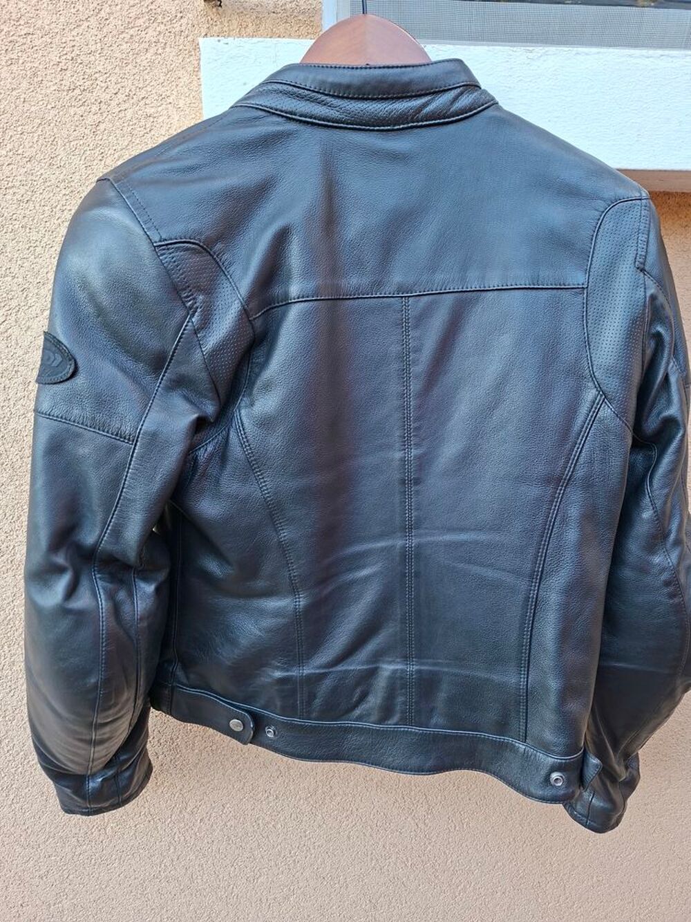 Blouson cuir moto femme Vêtements