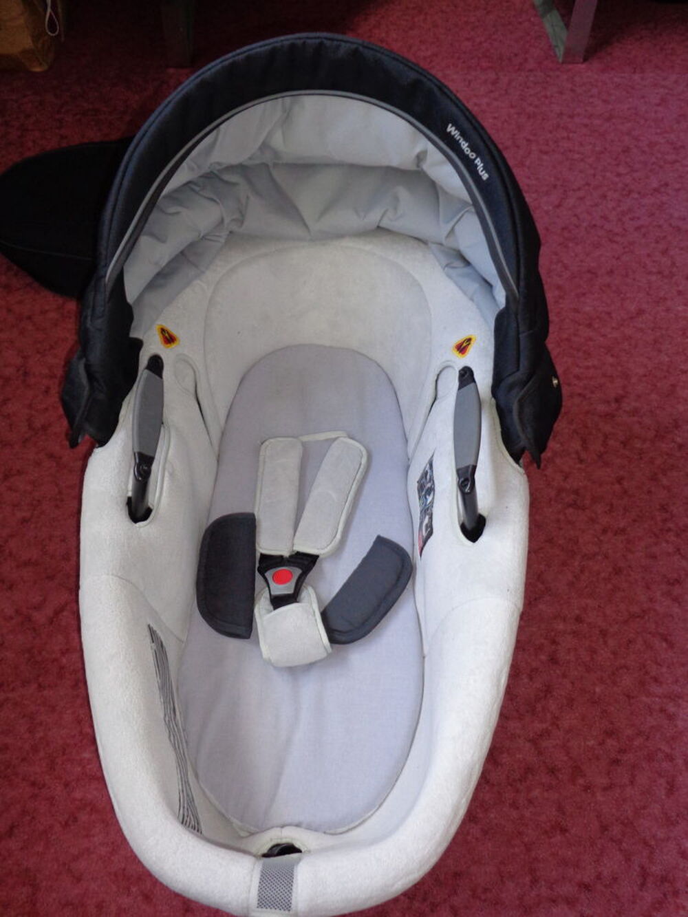 combin&eacute; duo poussette Loola up full plus nacelle windoo Maroquinerie