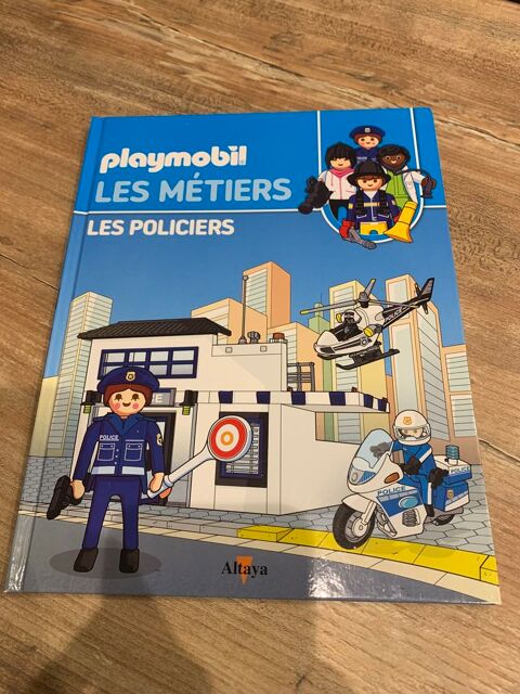 Livre BD  Playmobil     Les métiers - Policiers 6 Saleilles (66)