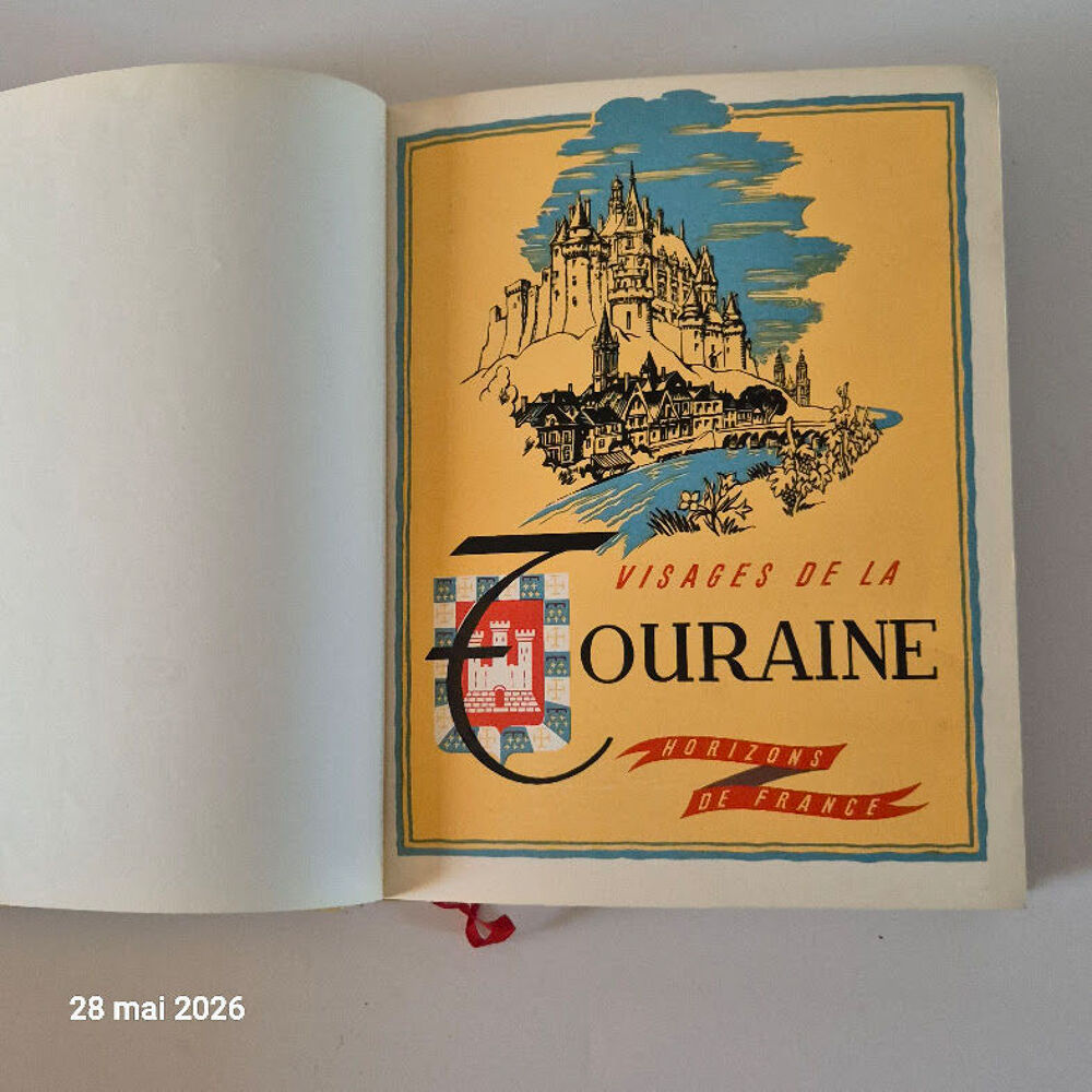 Visages de la Touraine, &Eacute;ditions de France - 1951 Livres et BD