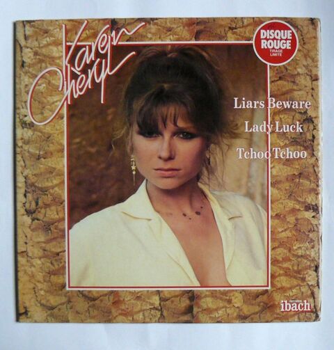 LP Karen CHERYL : Liars beware - Ibach 60 555 - disque rouge 12 Argenteuil (95)