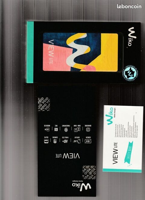 portable  ocassion WIKO  VIEW LITE EN TRES BONNE ETAT 45 Neuilly-le-Brignon (37)