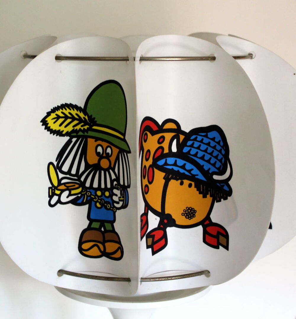 Lampe Pollux Man&egrave;ge enchant&eacute; vintage 60-70
ORTF 