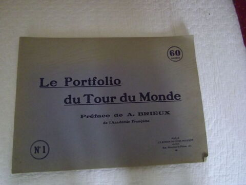PORTE-FOLIO DU TOUR DU MONDE PREFACE A..DE BRIEUX N1 10 Bolbec (76)