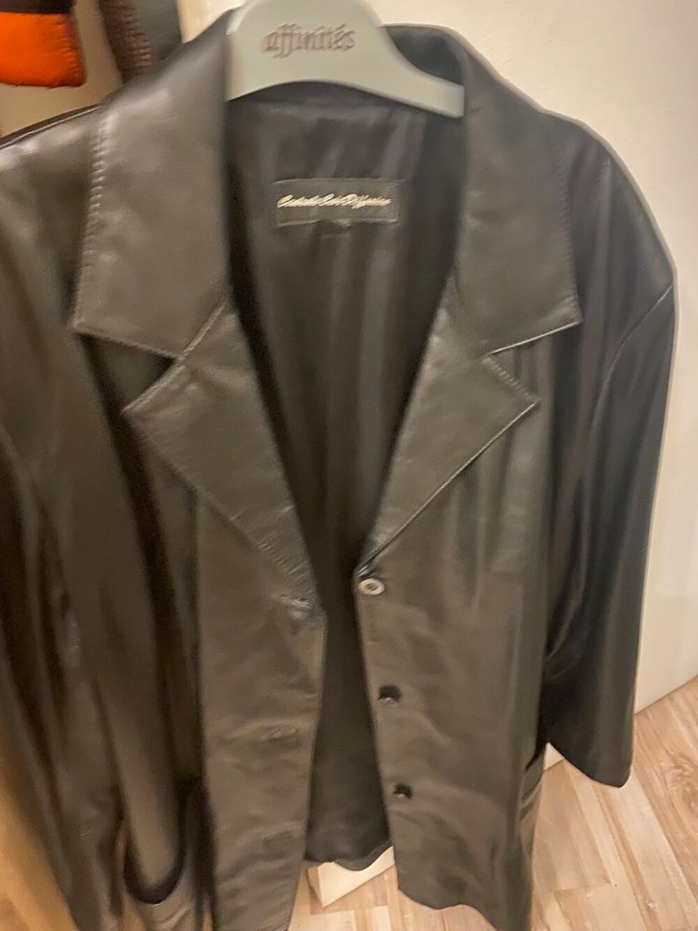Veste en cuir Vêtements