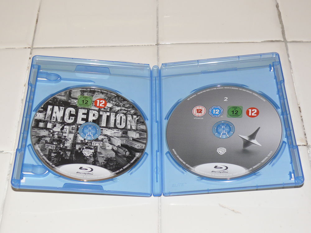 Blu-ray : &quot;Inception&quot; DVD et blu-ray