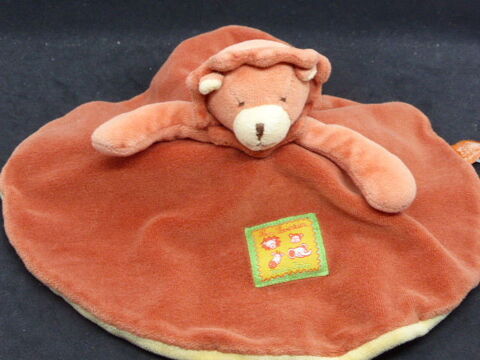 Moulin Roty les loustics doudou plat r�versible lion �l�phan 10 Rueil-Malmaison (92)