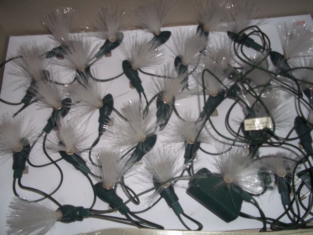 LOT DE LUMINAIRE NOEL ? CLOCHES, FIBRE ET BOULES Décoration