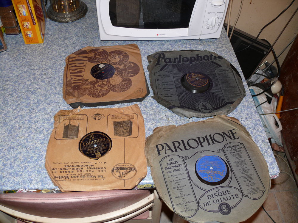 disques 78 T ( 37 ). 10 € pi&egrave;ce ou 185 € les 37 (soit 5 € p) Audio et hifi