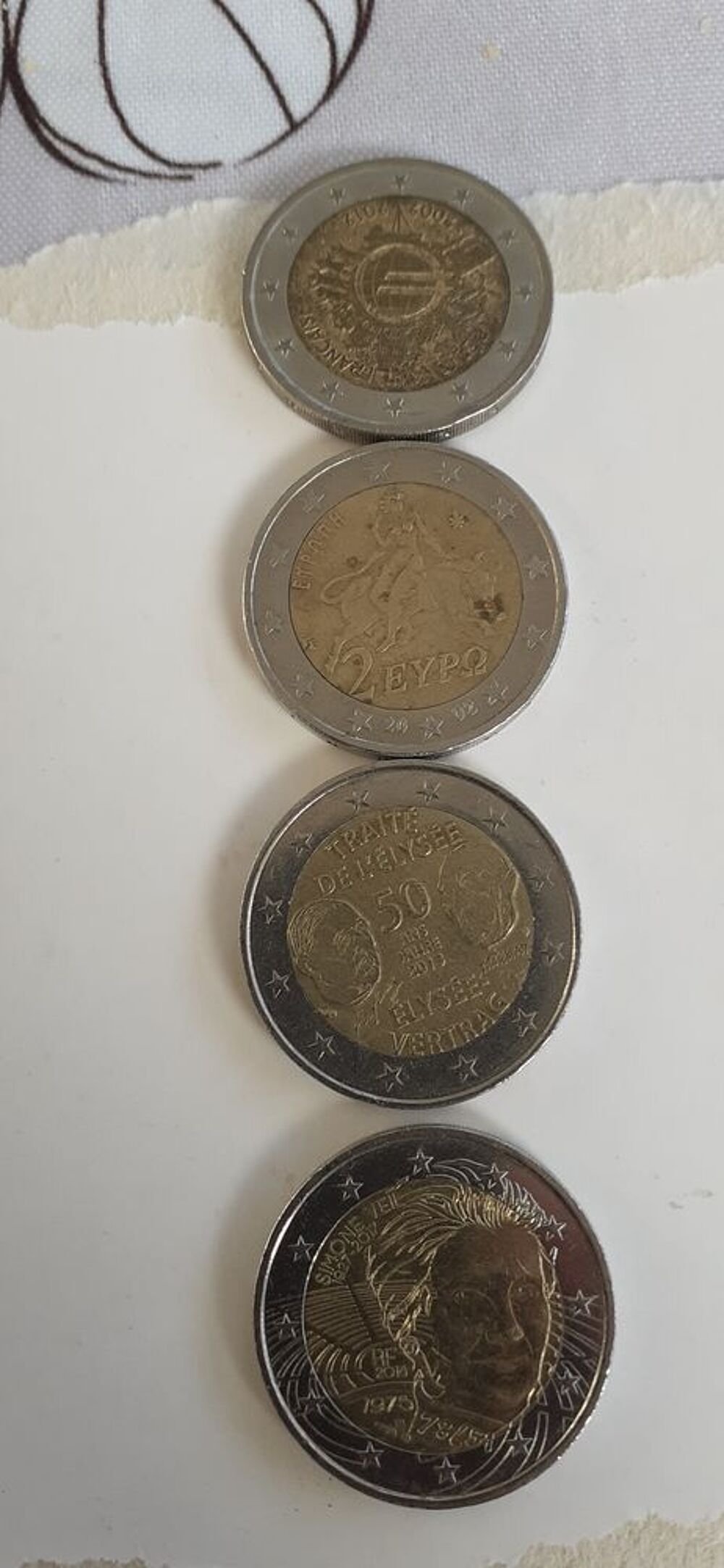 pi&egrave;ce de deux euros 