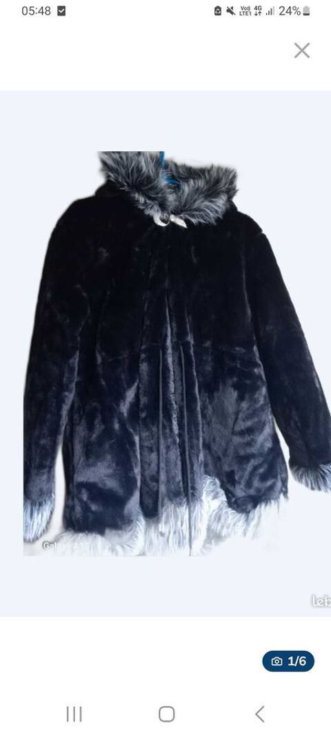 jolie manteau jamais port fausse fourrure 25 Saint-Dizier (52)