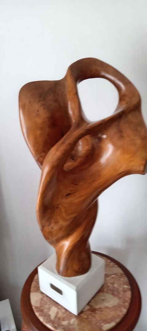 Sculpture  bois D'olivier 900 Saint-Cyr-sur-Loire (37)
