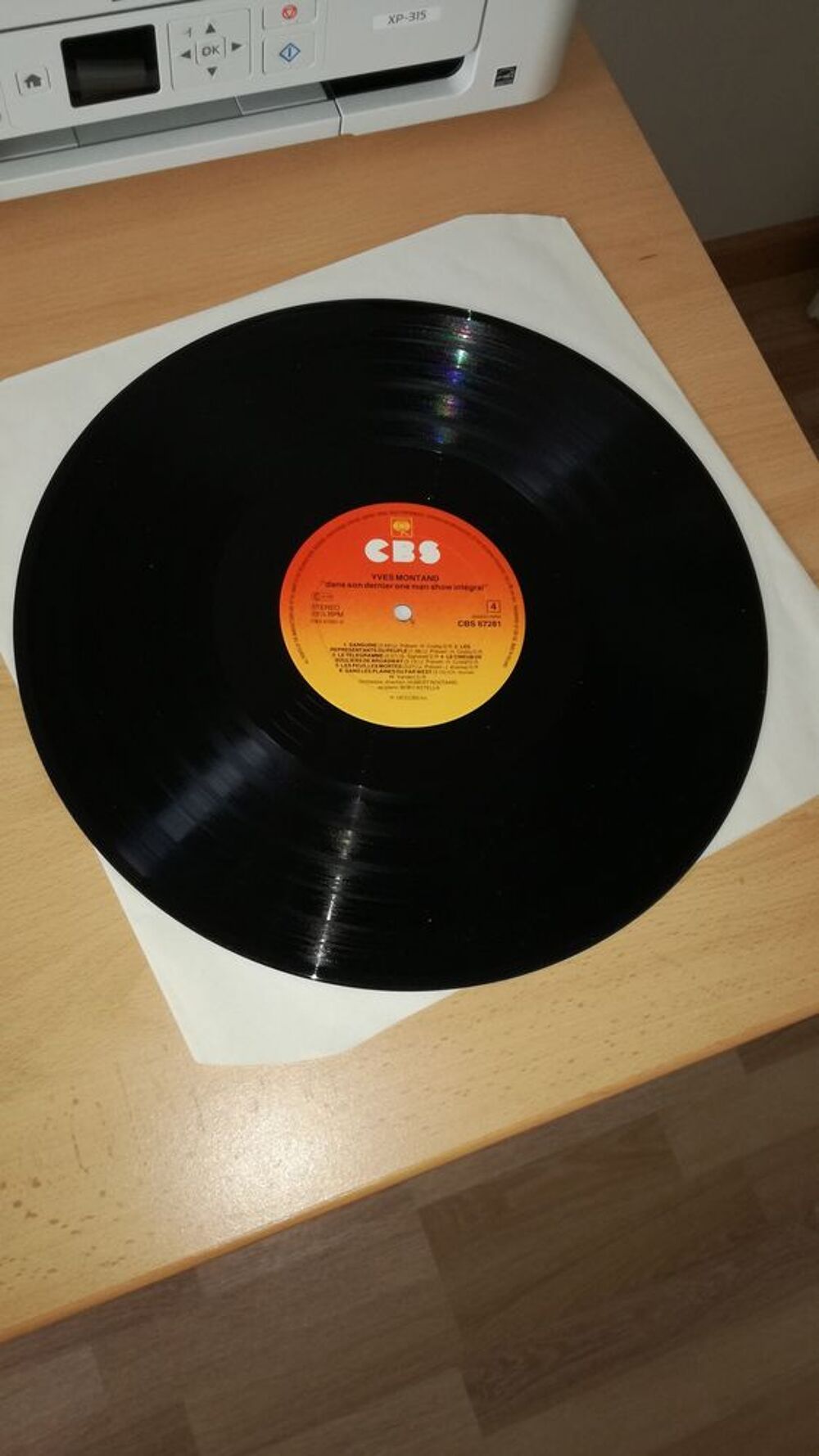 VYNILE 33 tours (double album) YVES MONTAND Audio et hifi