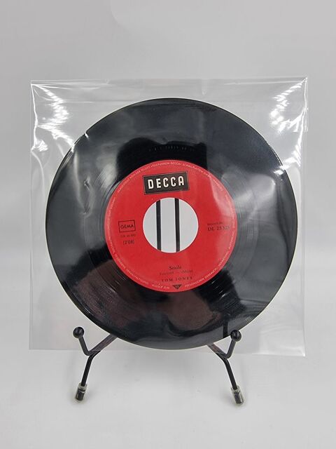 Vinyle 45 tours Tom Jones : Smile / Delilah sans fourreau 3 Vulbens (74)