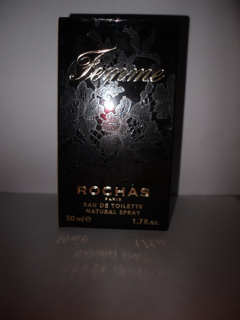 Parfum Rochas 50 ml Neuf - Motifs Dentelle Bijoux et montres