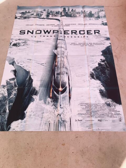 Affiche de cin�ma originale 
Snow  piercer   15 Mottier (38)