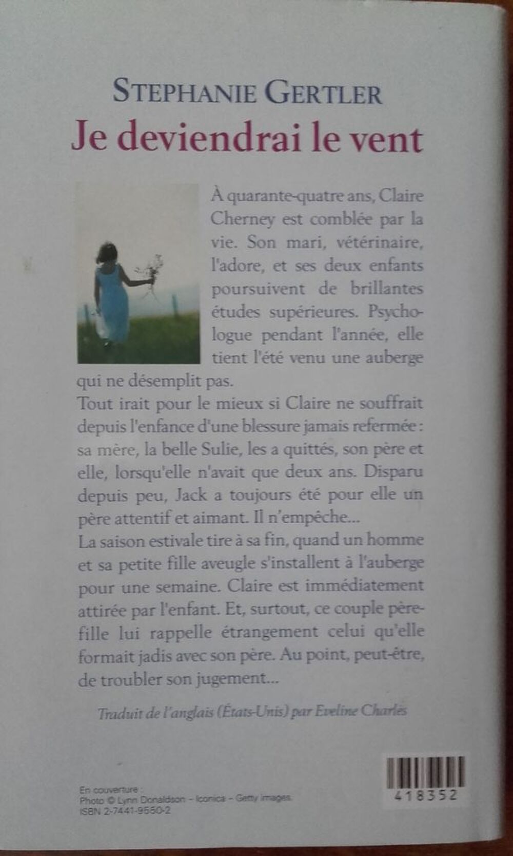 Livre de St&eacute;phanie GERTLER
Livres et BD