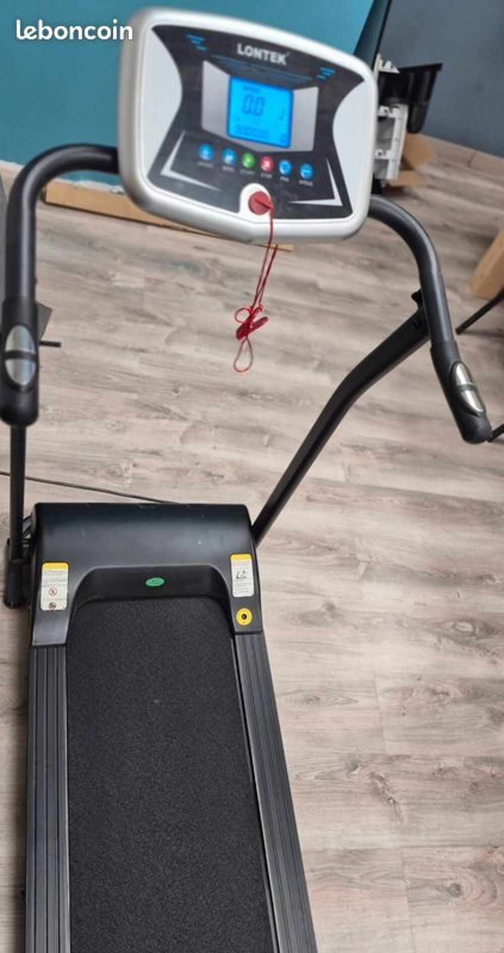 Tapis de course pliable LONTEK ? &eacute;cran LED ? peu servi Sports
