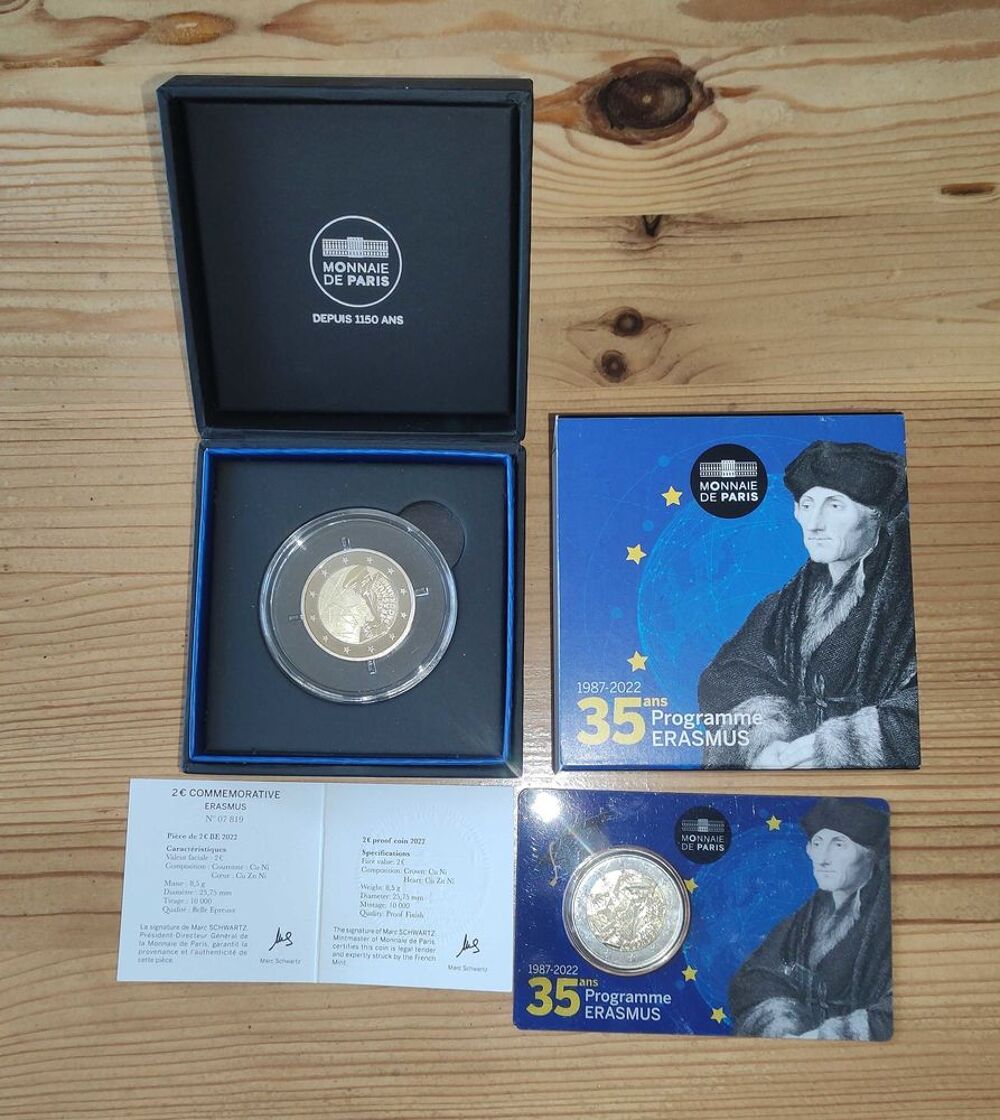 2 Euros Erasmus 