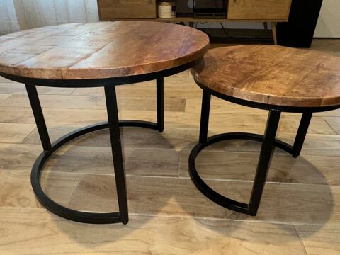 Lot de 2 tables basses gigognes 110 Ventabren (13)