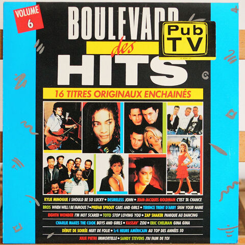 33T, 30cm - Boulevard des hits - Compilation années 80
9 Sainte-Geneviève-des-Bois (91)