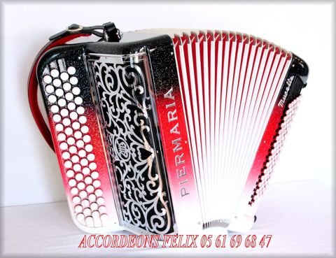 ACCORDEON PIERMARIA P 318 L PROFESSIONNEL MUSETTE. 4490 Mazres (09)