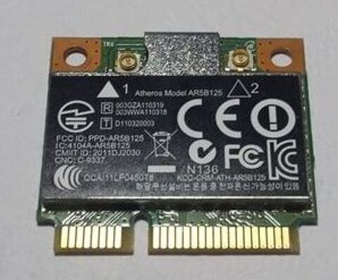 Carte WIFI Pci Express Atheros AR5B125 5 Beauchamp (95)